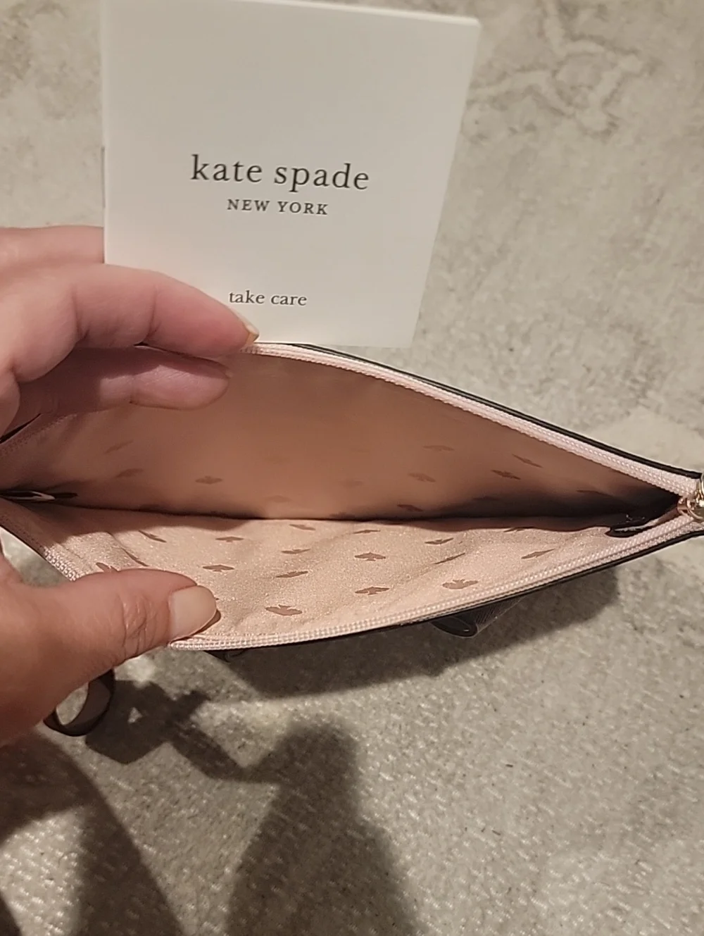 kate spade Pink Floral Jacquard Tote with Kate Spade Pink Puppy Pouch